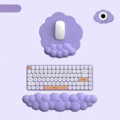 Puffy Cloud Pastel Wrist Rest