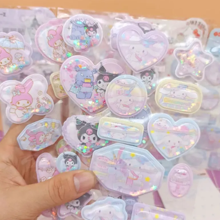 Puffy 3D Kawaii Stickers