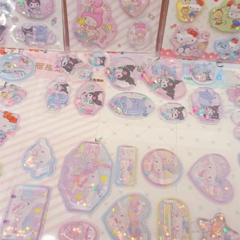 Puffy 3D Kawaii Stickers