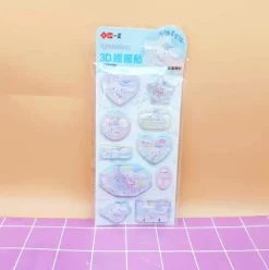 Puffy 3D Kawaii Stickers