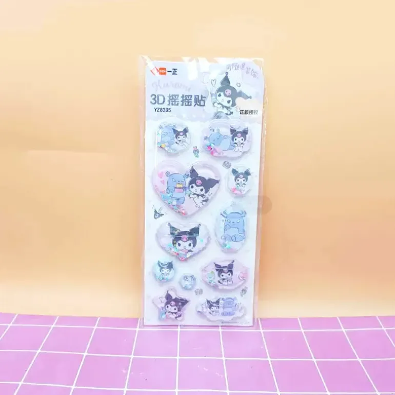 Puffy 3D Kawaii Stickers