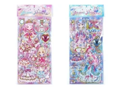 Puffy Glitter Princess Stickers