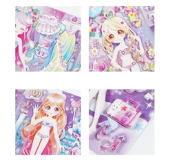 Puffy Glitter Princess Stickers