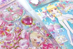 Puffy Glitter Princess Stickers