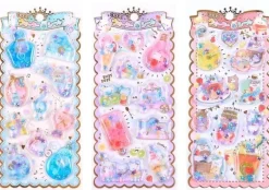 Puffy Glitter Stickers