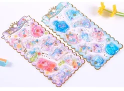 Puffy Glitter Stickers