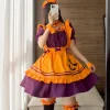 Pumpkin Queen Maid Cosplay Dress