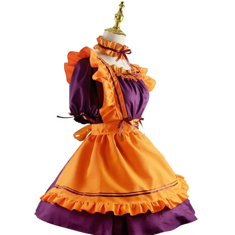Pumpkin Queen Maid Cosplay Dress