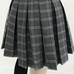 Punk Rock Pleated Skirt