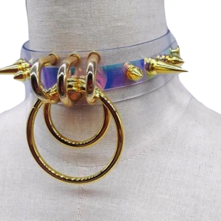 Punk Spiked Collar