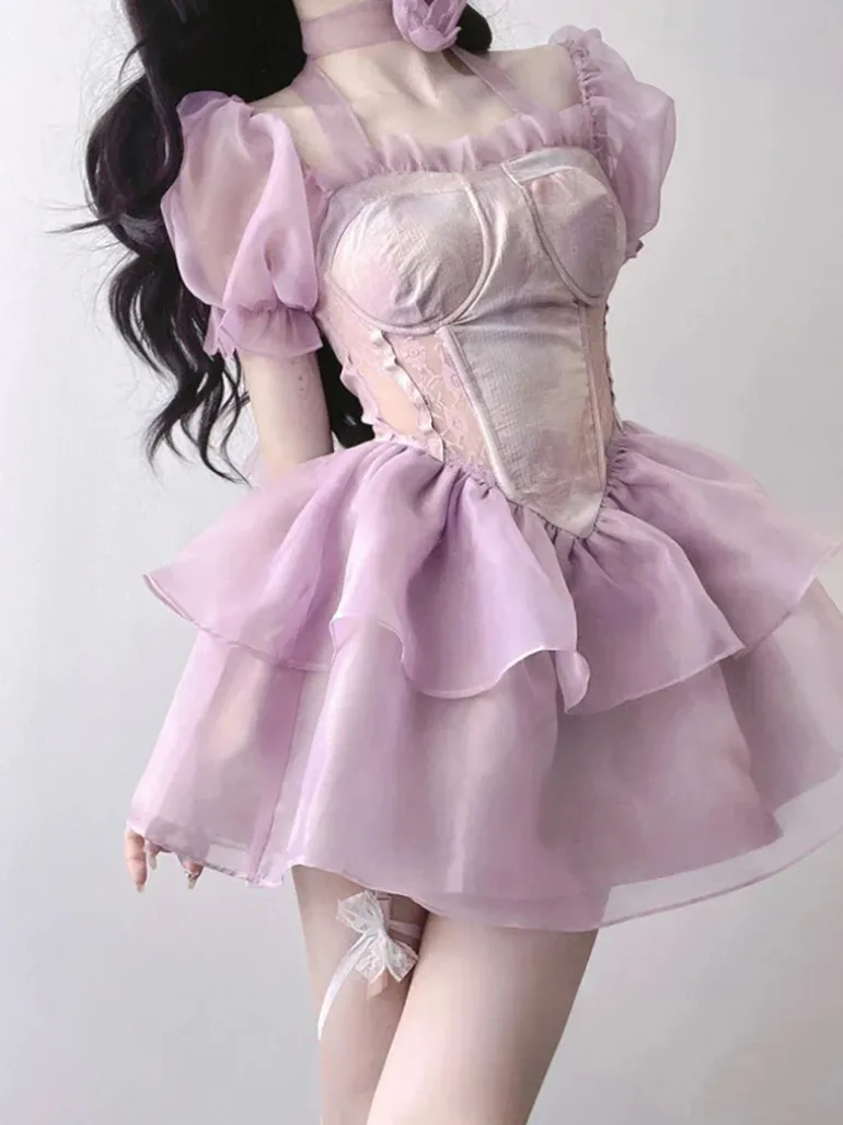 Purple Ethereal Fairy Dress