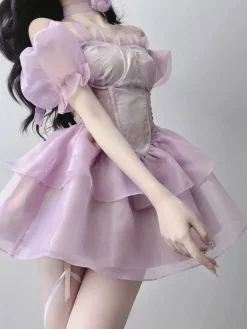 Purple Ethereal Fairy Dress