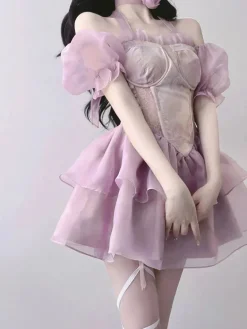 Purple Ethereal Fairy Dress