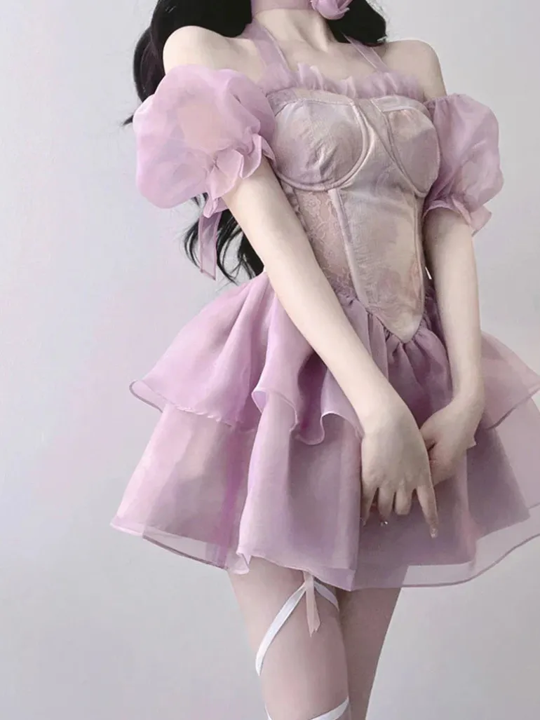Purple Ethereal Fairy Dress
