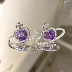 Purple Pearl Princess Jewelry Set