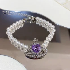 Purple Pearl Princess Jewelry Set