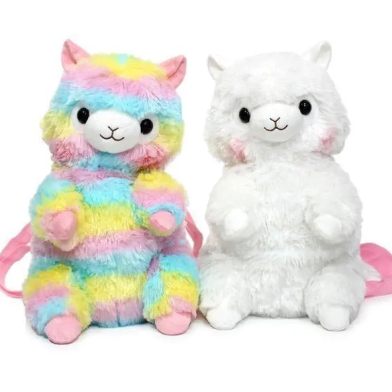 Rainbow Alpaca Backpack