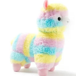 Rainbow Alpaca Plush
