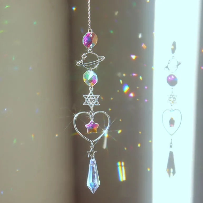 Rainbow Charm Suncatchers