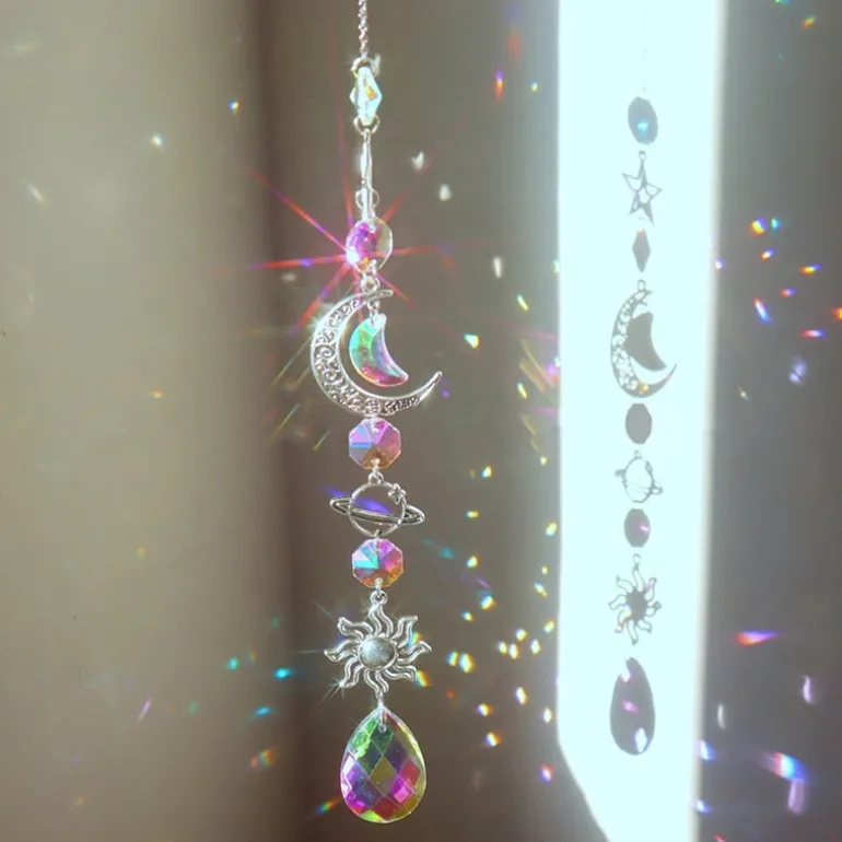 Rainbow Charm Suncatchers