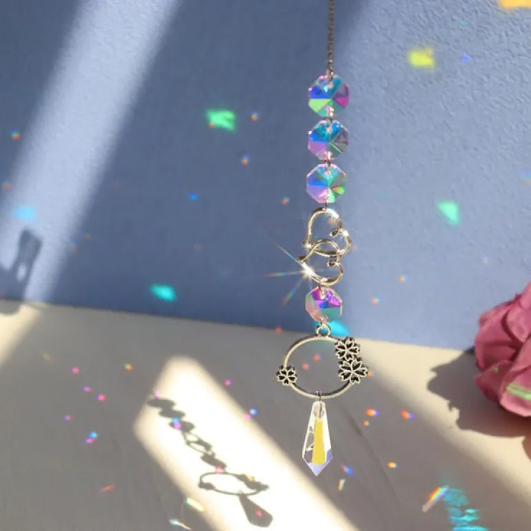 Rainbow Charm Suncatchers