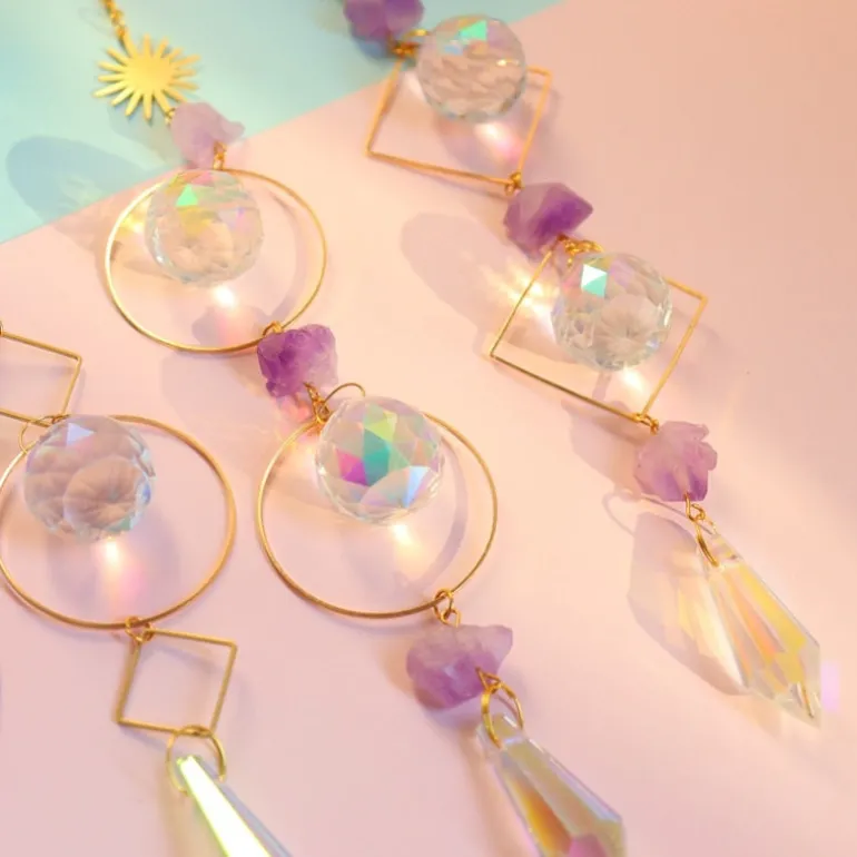 Rainbow Charm Suncatchers