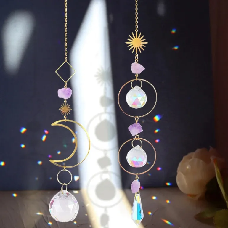 Rainbow Charm Suncatchers