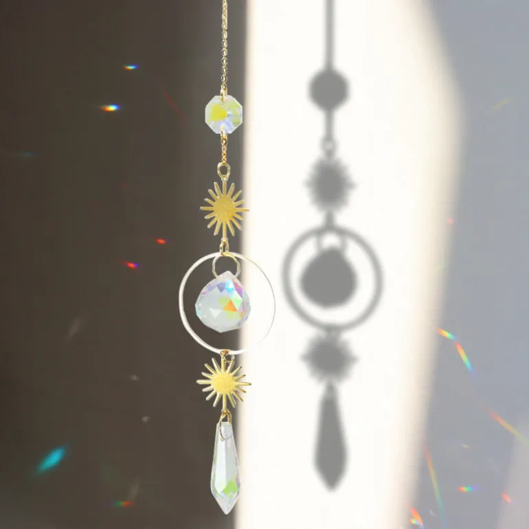 Rainbow Charm Suncatchers