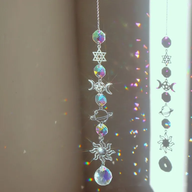 Rainbow Charm Suncatchers
