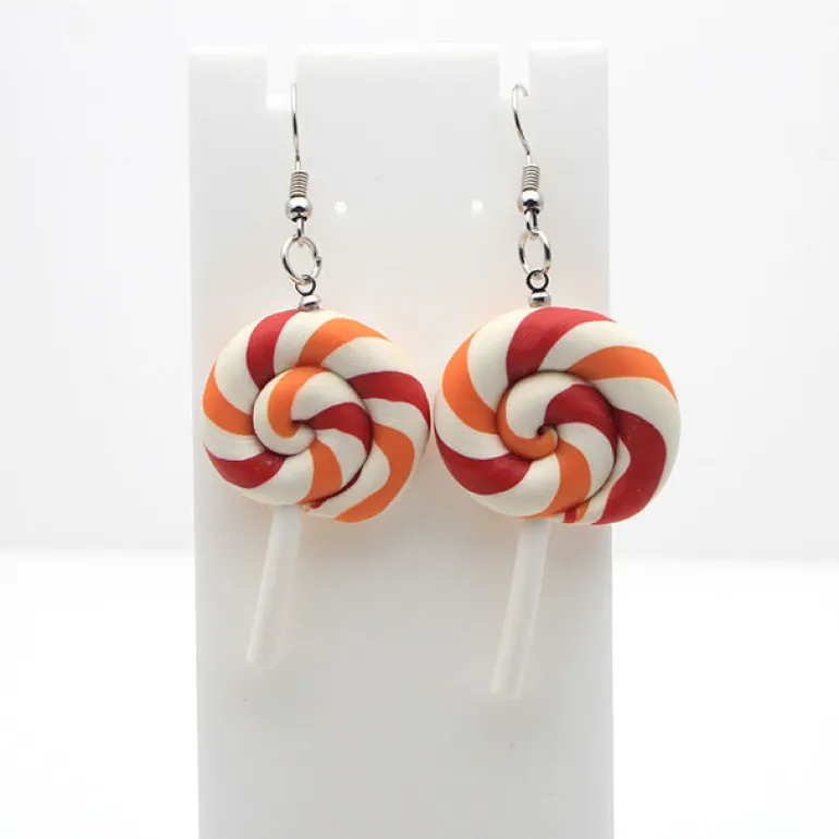 Rainbow Lollipop Earrings