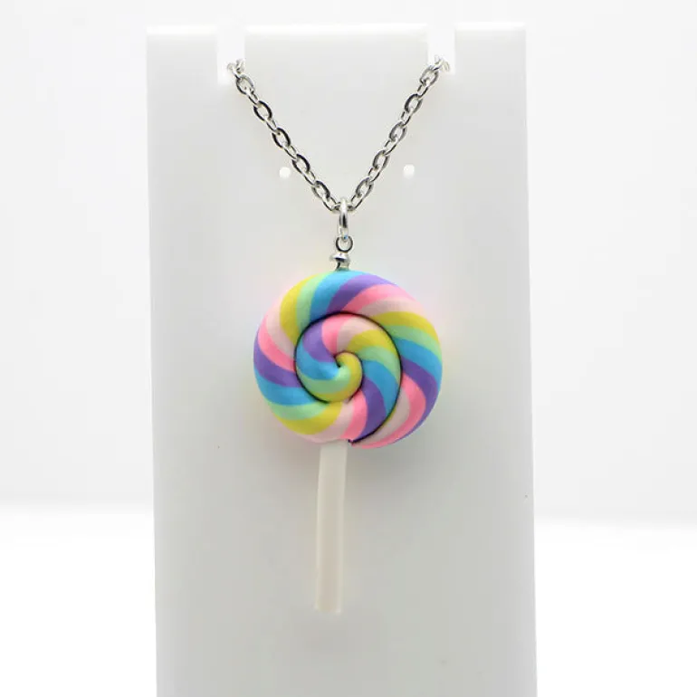 Rainbow Lollipop Earrings