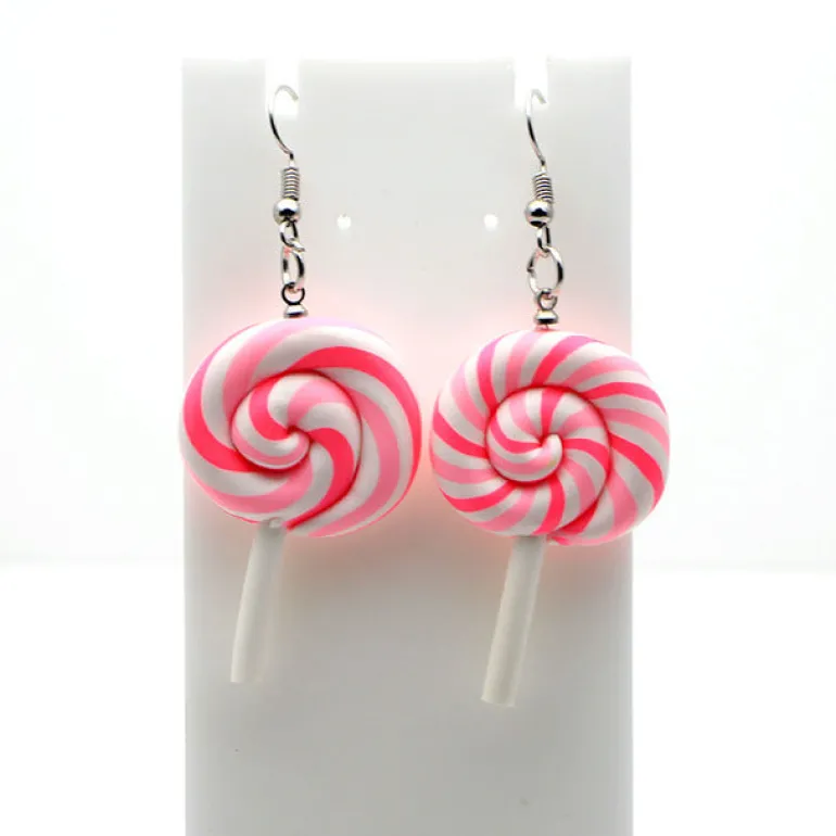 Rainbow Lollipop Earrings