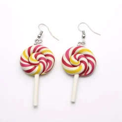 Rainbow Lollipop Earrings