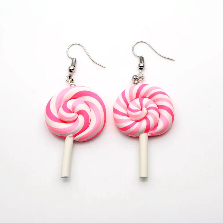 Rainbow Lollipop Earrings