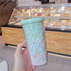 Rainbow Sprinkles Water Bottle
