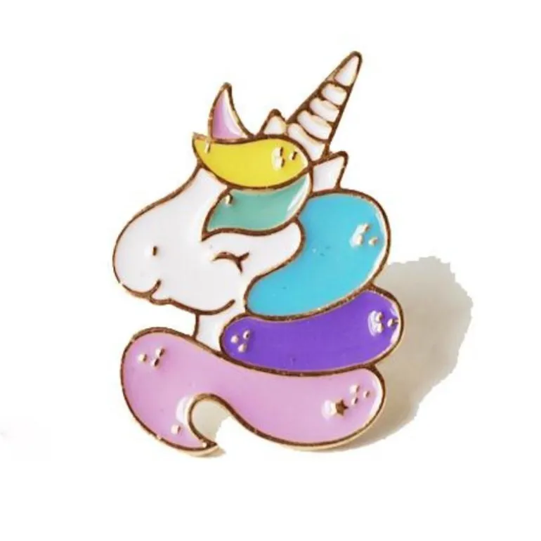 Rainbow Unicorn Enamel Pin