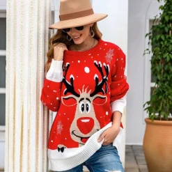 Reindeer Knit Sweater