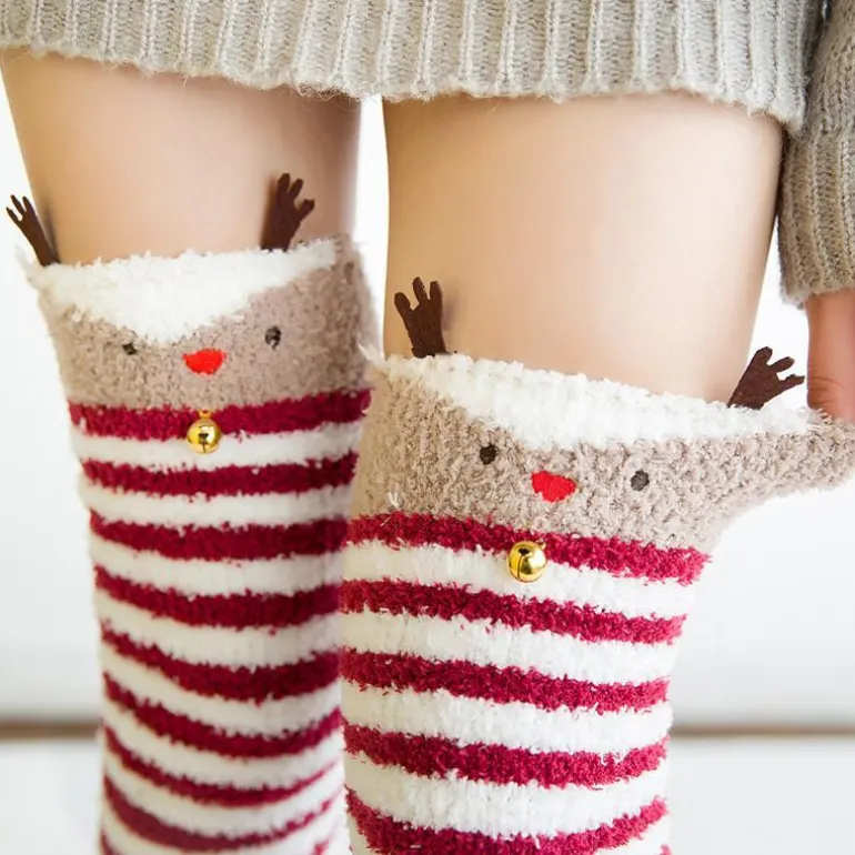 Reindeer Thigh Highs