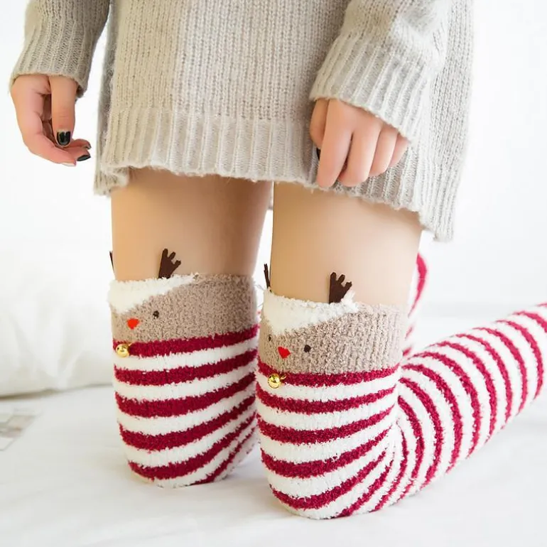 Reindeer Thigh Highs
