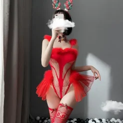 Reindeer Tutu Lingerie Set