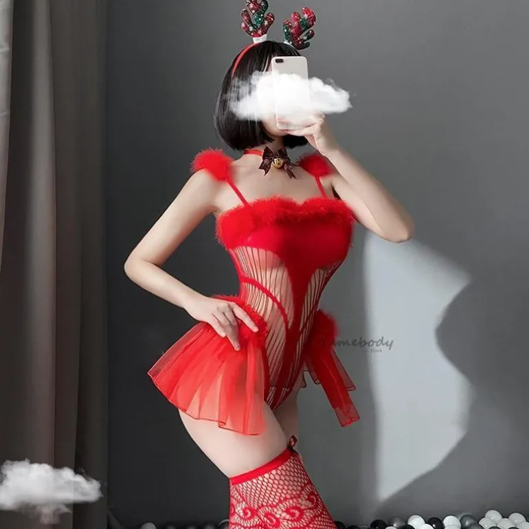 Reindeer Tutu Lingerie Set