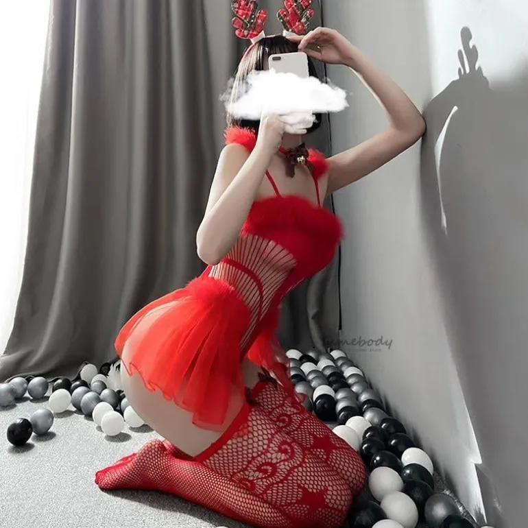 Reindeer Tutu Lingerie Set