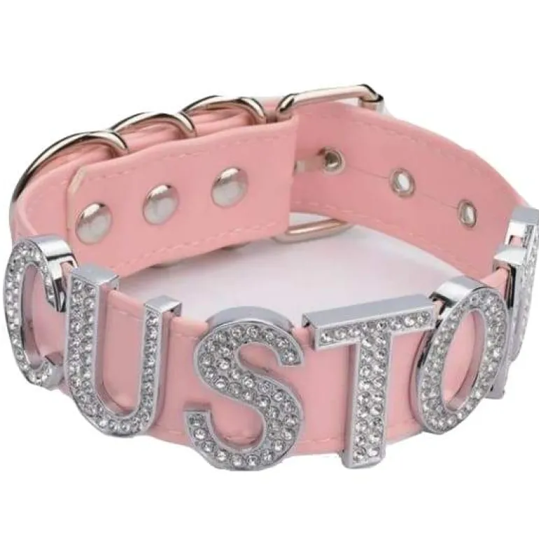 Rhinestone Custom Collar