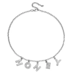 Rhinestone Daddy Necklace