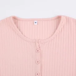 Ribbed Knit Cardigan Top