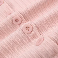 Ribbed Knit Cardigan Top