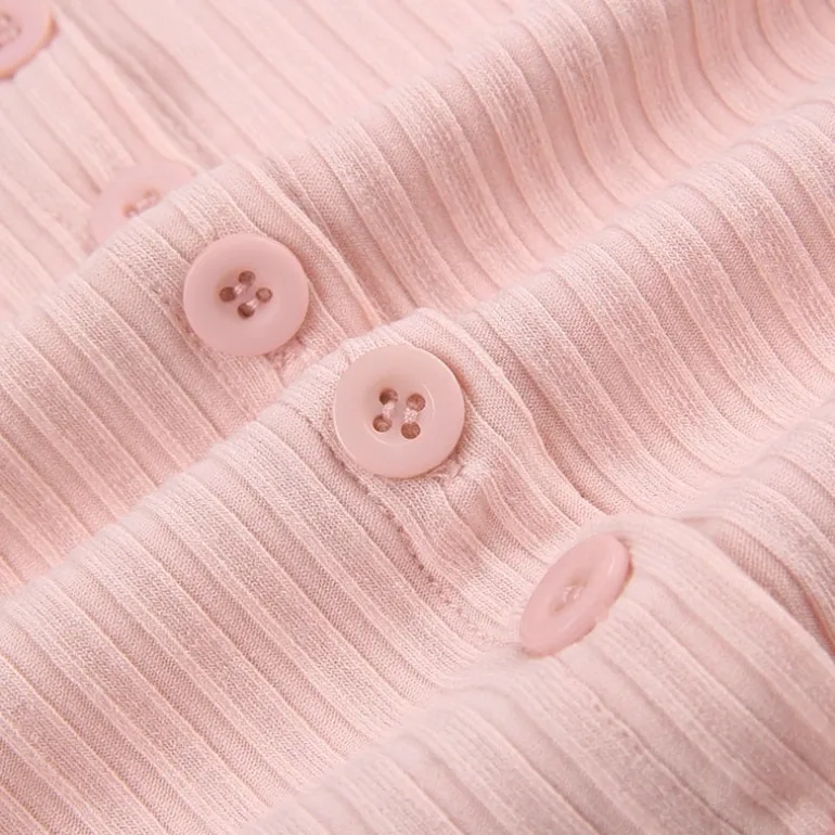 Ribbed Knit Cardigan Top
