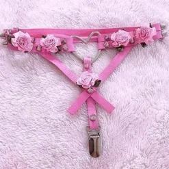 Rose Heart Garter