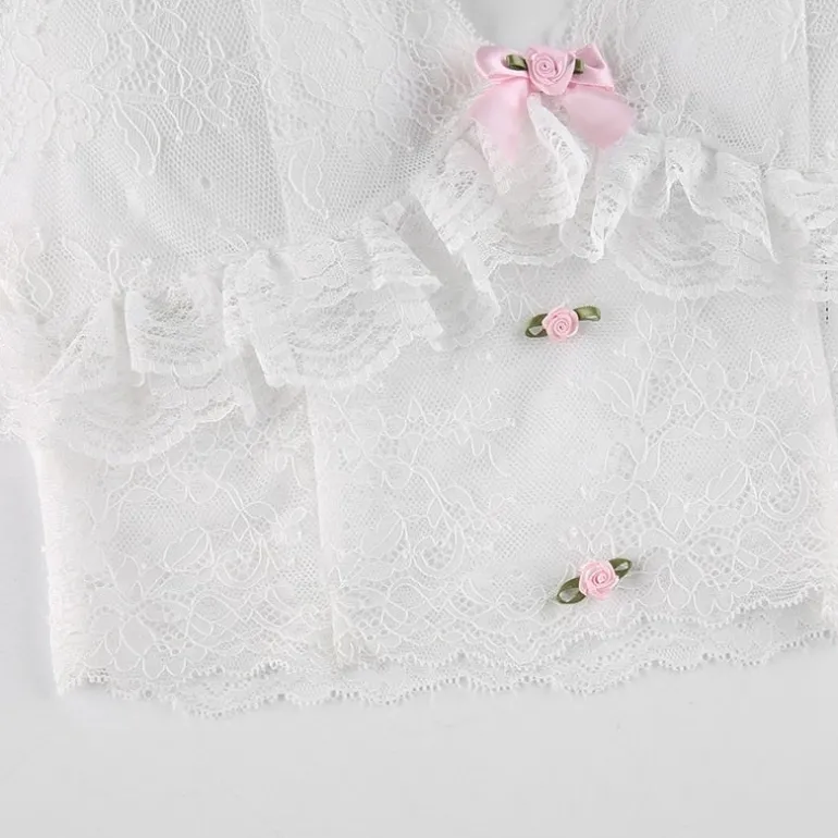 Rosebud Nymphette Crop Top