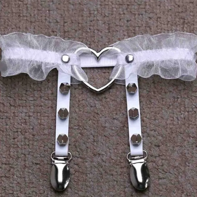 Ruffled Garter Belt